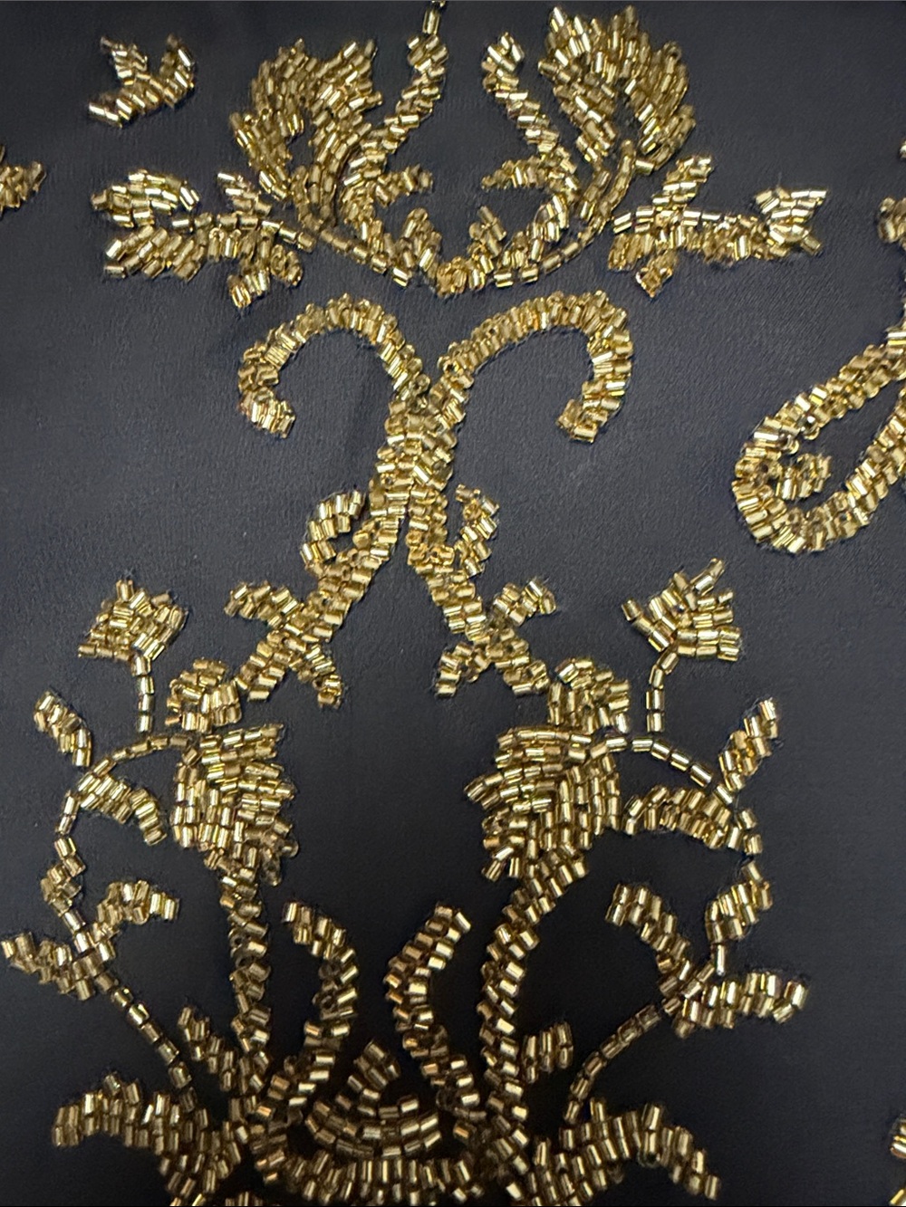 Alice+ Olivia top tank embroidered sequin gold Size XS - Picture 2 of 10